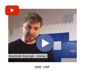 Dominik Starzyk - trener kursu Game Camp dla dzieci